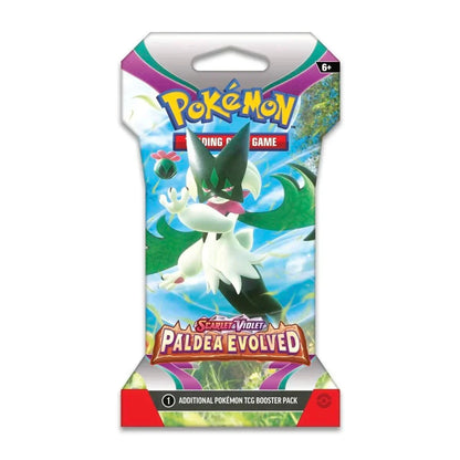 Trading Card Game Scarlet and Violet Paldea Evolved Blister Pack 144 Pack Case – Official TCG Product