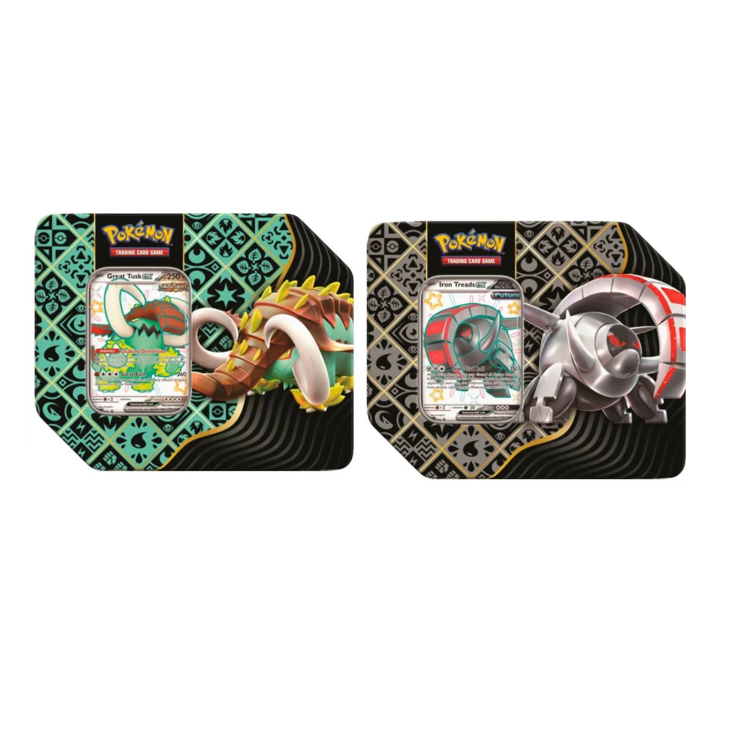 Trading Card Game Scarlet and Violet Paldean Fates Tin – Official TCG Product