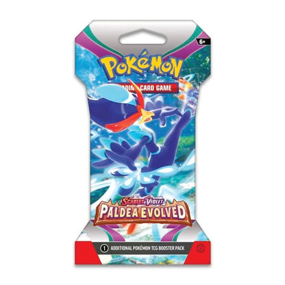 Trading Card Game Scarlet and Violet Paldea Evolved Blister Pack 144 Pack Case – Official TCG Product