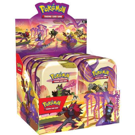 Trading Card Game Scarlet and Violet Shrouded Fable Mini Tin - 10 Tin Box – Official TCG Product