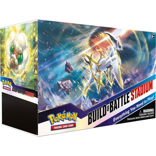 Trading Card Game Brilliant Stars Build and Battle Stadium – Official TCG Product