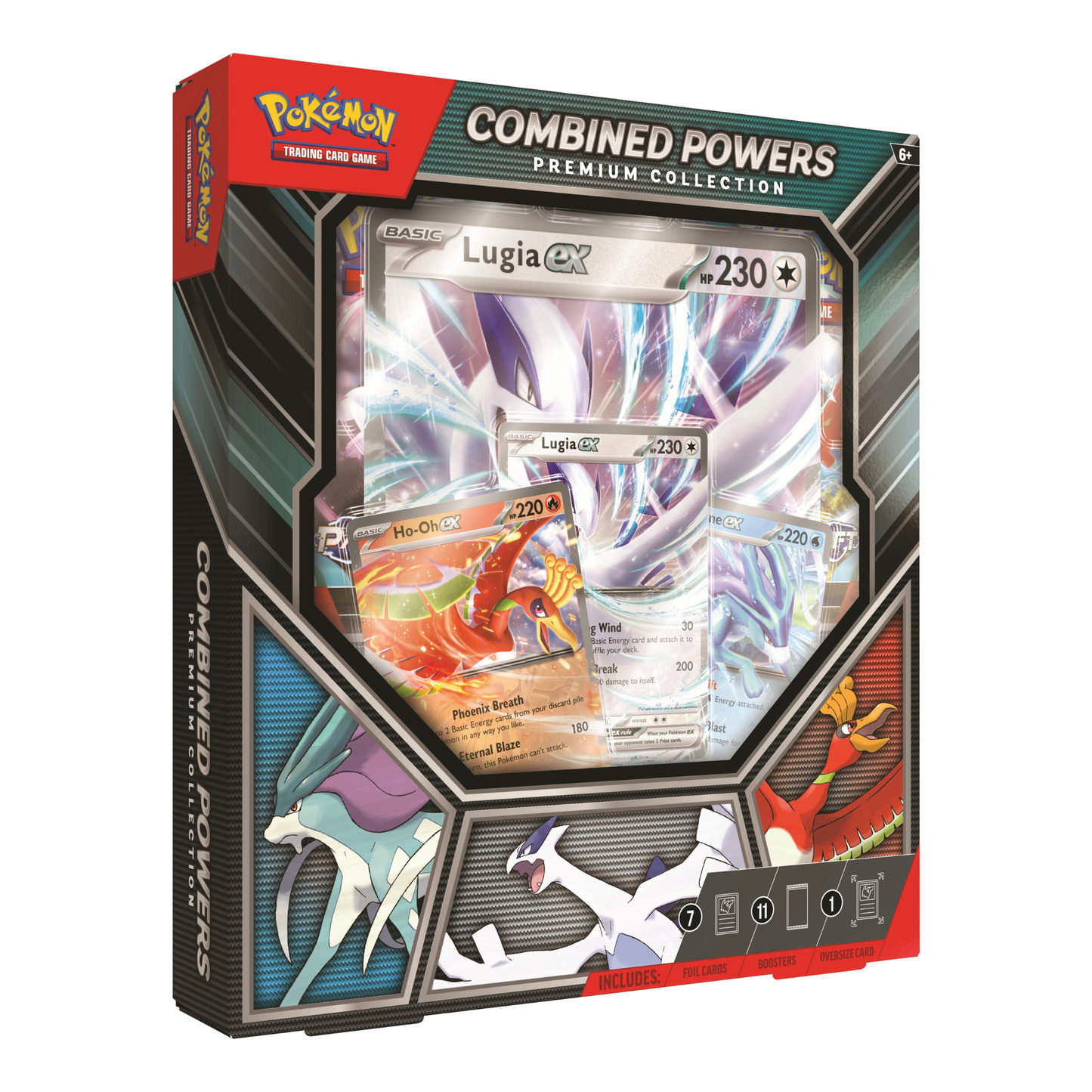 Trading Card Game Combined Powers Premium Collection 6 Box Case – Official TCG Product
