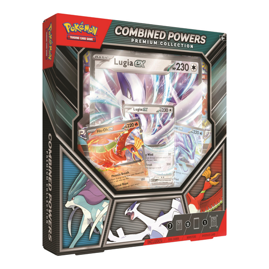 Trading Card Game Combined Powers Premium Collection 6 Box Case – Official TCG Product