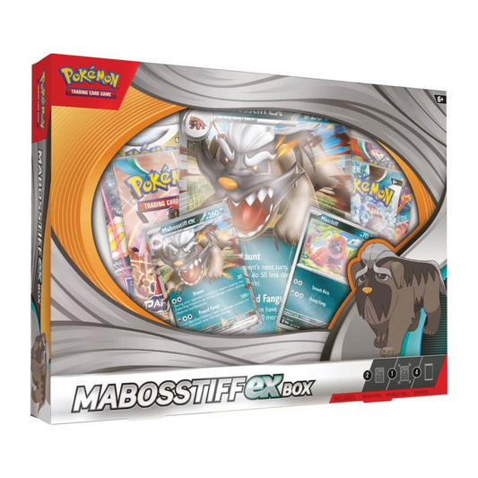 Trading Card Game Mabosstiff EX 6 Box Case – Official TCG Product