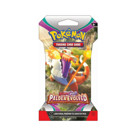 Trading Card Game Scarlet and Violet Paldea Evolved Blister Pack 144 Pack Case – Official TCG Product