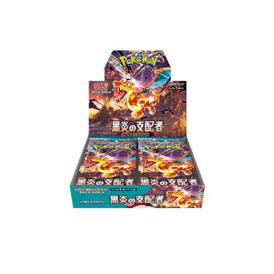 Trading Card Game Japanese Scarlet and Violet Ruler of the Black Flame Booster Box (Japanese) – Rare and Exclusive Cards