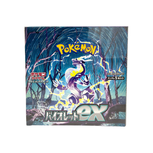 Trading Card Game Japanese Violet Booster Box – Rare and Exclusive Cards