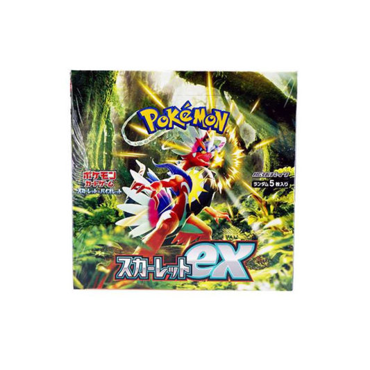 Trading Card Game Japanese Scarlet and Violet Scarlet ex Booster Box – Rare and Exclusive Cards