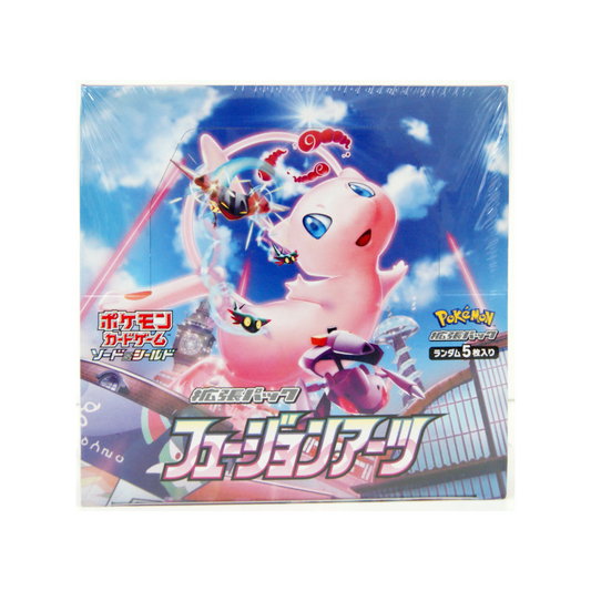 Trading Card Game Japanese Sword and Shield Fusion Arts Booster Box – Rare and Exclusive Cards
