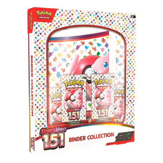Trading Card Game Scarlet and Violet 151 Binder Collection 6 Box Case – Official TCG Product