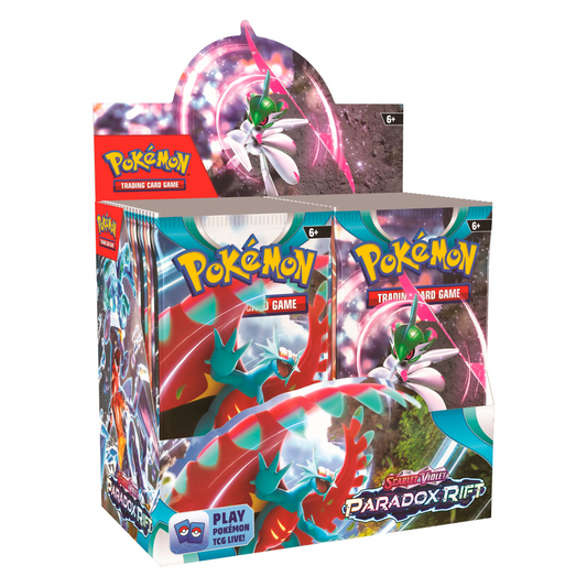 Trading Card Game Japanese Scarlet and Violet Paradox Rift Booster Box – Rare and Exclusive Cards