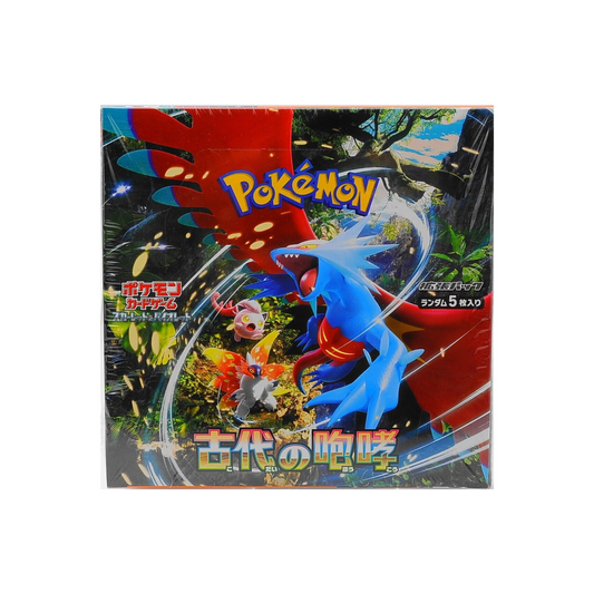 Trading Card Game Scarlet and Violet Expansion Box Ancient Roar Japanese – Official TCG Product