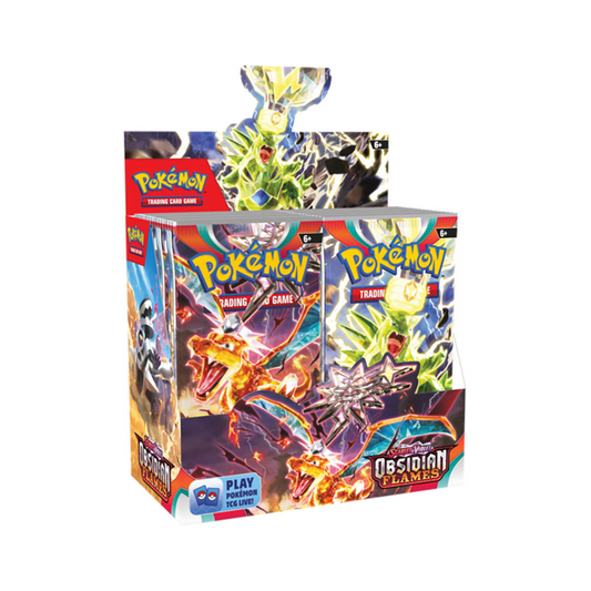 Trading Card Game Japanese Scarlet and Violet Obsidian Flames Booster Box – Rare and Exclusive Cards