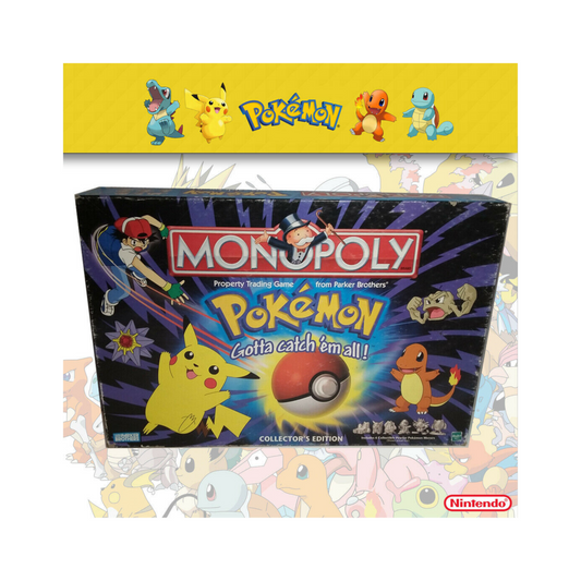 Trading Card Game 1999 Monopoly Gotta Catch em All Col. Ed. Nintendo Parker Brothers – Official TCG Product