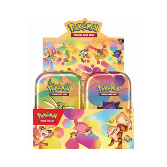 Trading Card Game Scarlet and Violet 151 Mini Tin Display – Official TCG Product