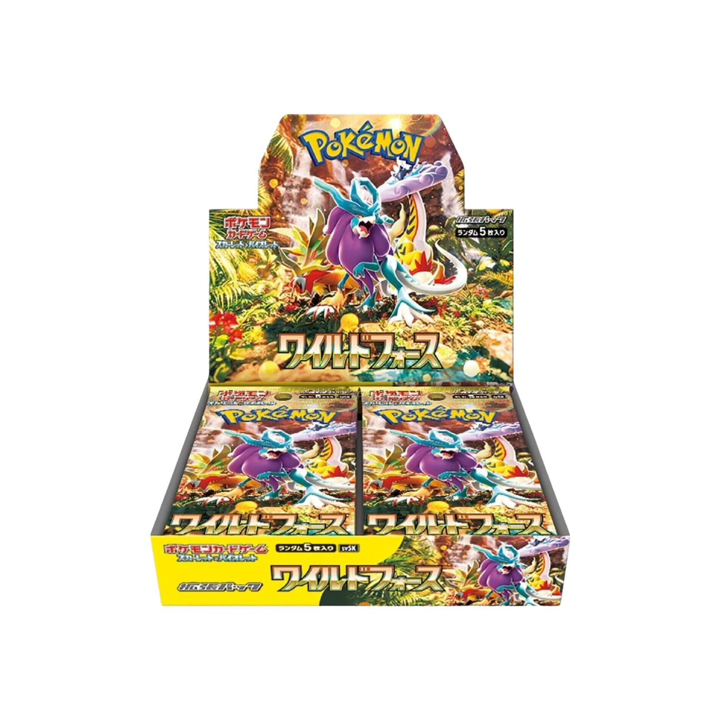 Trading Card Game Japanese : Wild Force Booster Box (Japanese) – Rare and Exclusive Cards