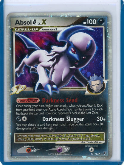 Trading Card Game Absol G LV.X Supreme Victors Ultra-Rare #141/147 – Official TCG Product