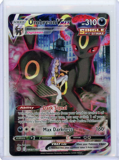 Trading Card Game Umbreon Vmax Brilliant Stars Trainer Gallery #TG23/TG30 – Official TCG Product