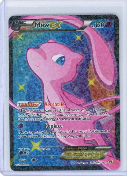 Trading Card Game Mew EX Legendary Treasures Radiant Collection Full-Art #RC24/RC25 (LP) – Official TCG Product