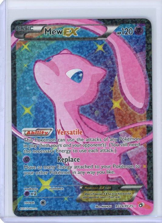 Trading Card Game Mew EX Legendary Treasures Radiant Collection Full-Art #RC24/RC25 (LP) – Official TCG Product