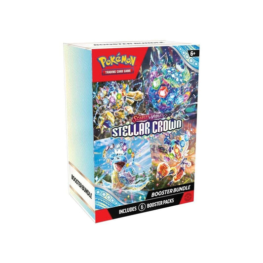 Trading Card Game TCG Scarlet and Violet - Stellar Crown 6 Pack Booster Bundle – Official TCG Product