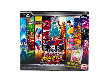 Trading Card Game Japanese Dragon Ball Super TCG - History of Z Booster Box (DBS-B27) – Rare and Exclusive Cards