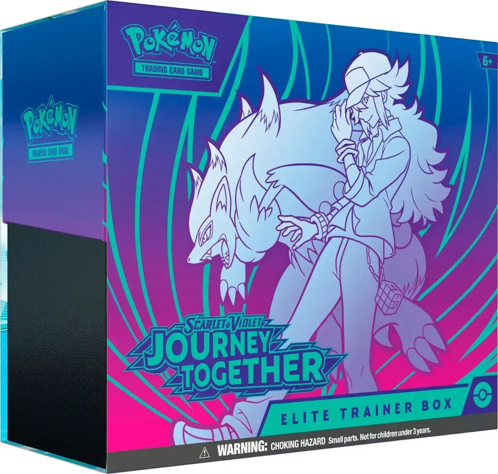 Trading Card Game TCG Scarlet and Violet - Journey Together Elite Trainer Box – Complete Trainer Kit with Accessories