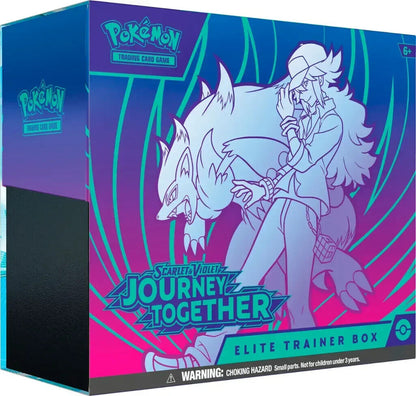 Trading Card Game TCG Scarlet and Violet - Journey Together Elite Trainer Box – Complete Trainer Kit with Accessories