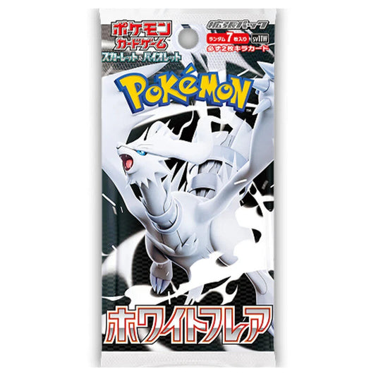 Trading Card Game TCG White Flare Booster Pack SV11W Japanese – Authentic Japanese Cards