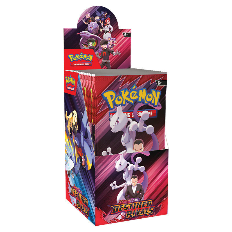 Trading Card Game Japanese TCG Destined Rivals Sealed Half - Booster Box – Rare and Exclusive Cards