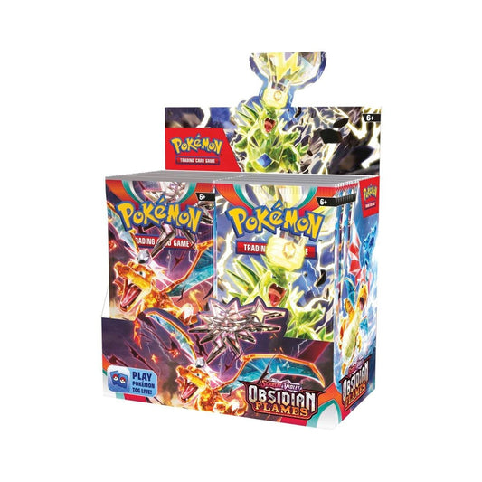 Trading Card Game Japanese TCG Scarlet and Violet - Obsidian Flames Booster Box – Rare and Exclusive Cards