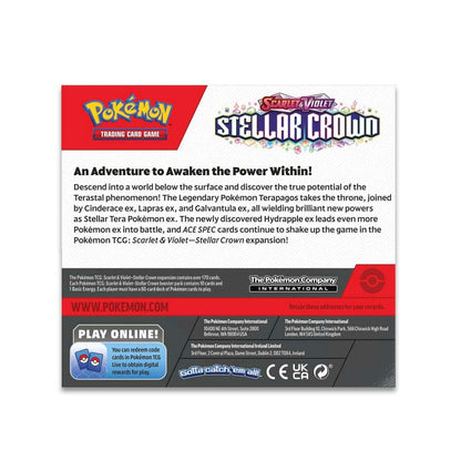 Trading Card Game TCG Scarlet and Violet - Stellar Crown Booster Display Box – Official TCG Product