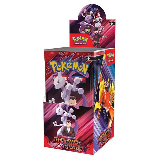 Trading Card Game Japanese TCG Destined Rivals Sealed Half - Booster Box – Rare and Exclusive Cards