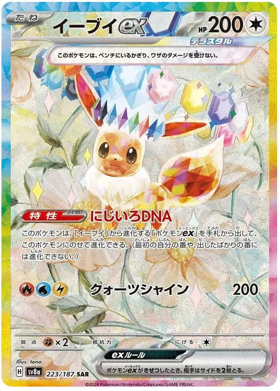 Trading Card Game Japanese TCG Terastal Festival ex - Japanese Booster Box (SV8a) – Rare and Exclusive Cards