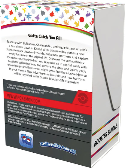 Trading Card Game TCG Scarlet and Violet 151 - Booster Bundle – Official TCG Product