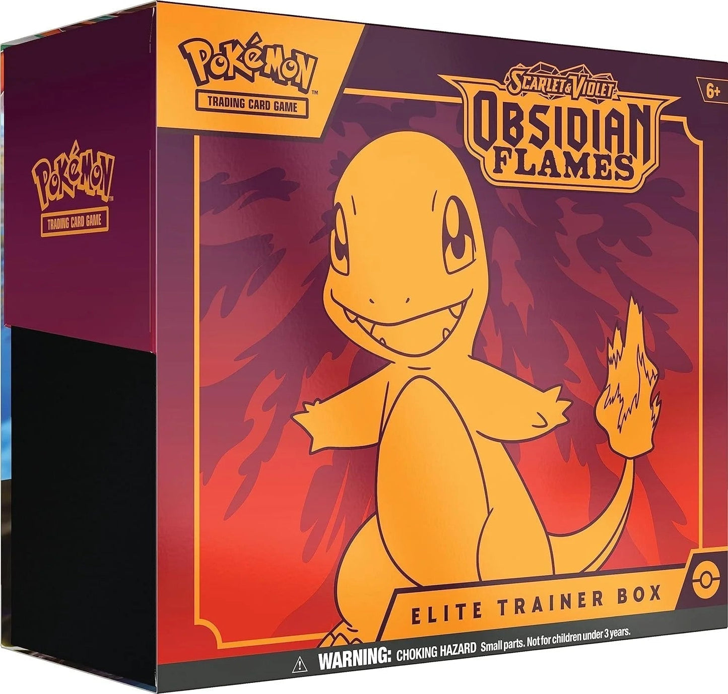 Trading Card Game TCG Scarlet and Violet 3 - Obsidian Flames Elite Trainer Box – Complete Trainer Kit with Accessories