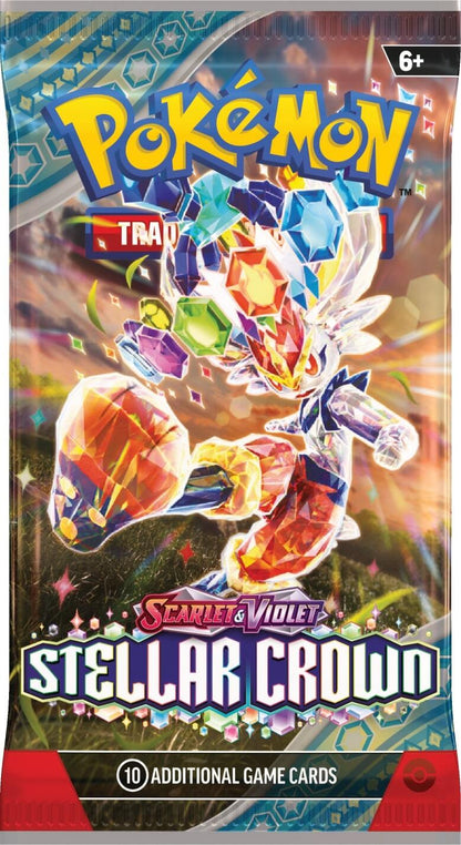 Trading Card Game TCG Scarlet and Violet - Stellar Crown Booster Display Box – Official TCG Product