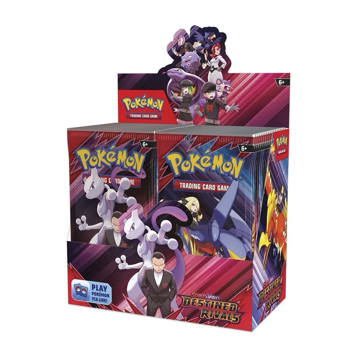 Trading Card Game TCG Scarlet and Violet - Destined Rivals Booster Display Box – Official TCG Product
