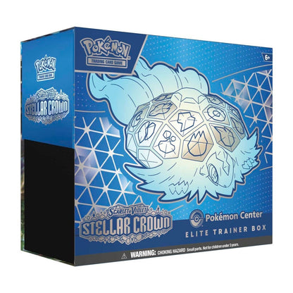Trading Card Game TCG Scarlet and Violet - Stellar Crown Center Elite Trainer Box – Complete Trainer Kit with Accessories
