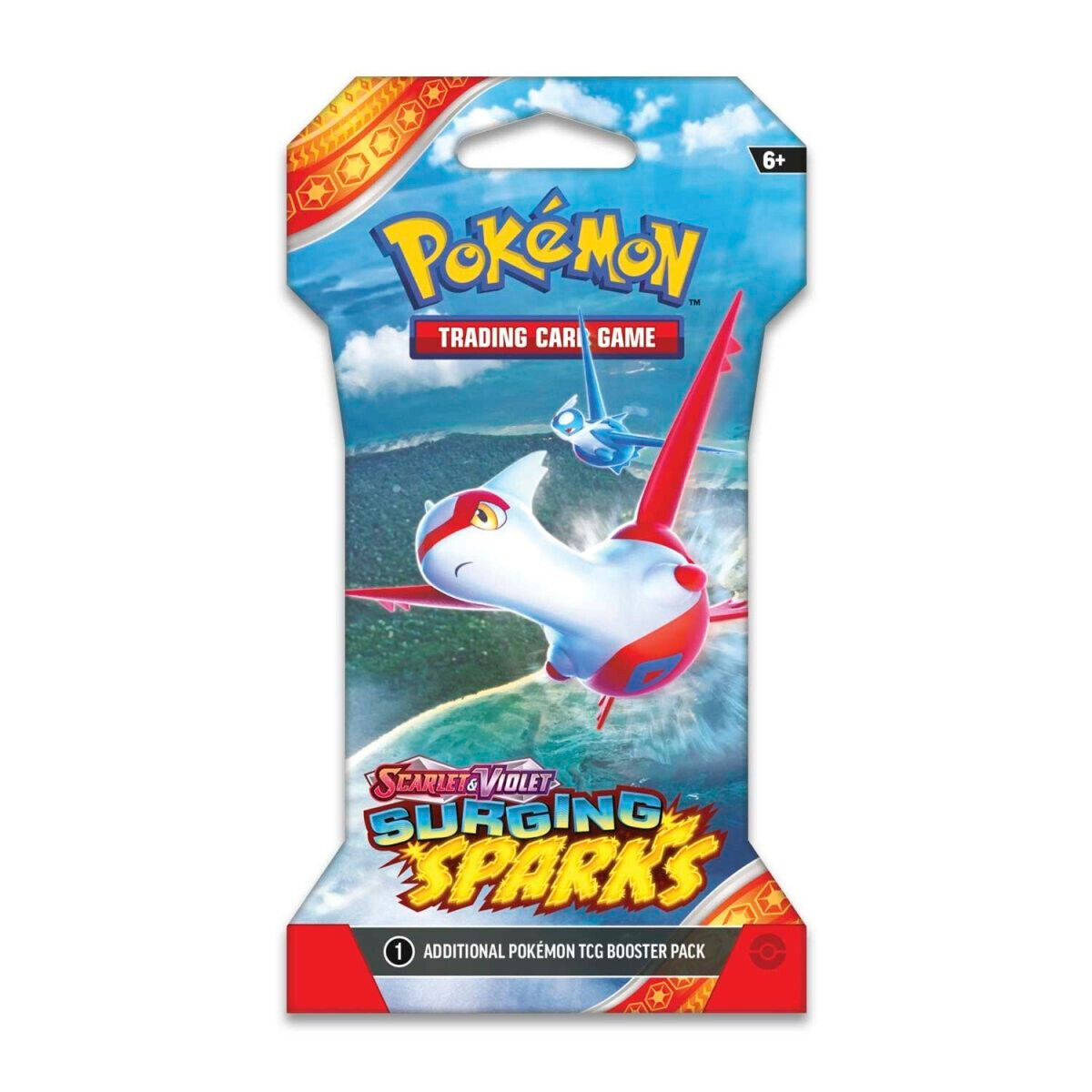 Trading Card Game TCG Surging Sparks Sleeved - Booster Packs SET OF 4 – Authentic Japanese Cards