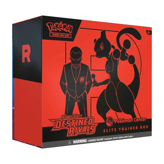 Trading Card Game TCG Scarlet and Violet - Destined Rivals Elite Trainer Box – Complete Trainer Kit with Accessories
