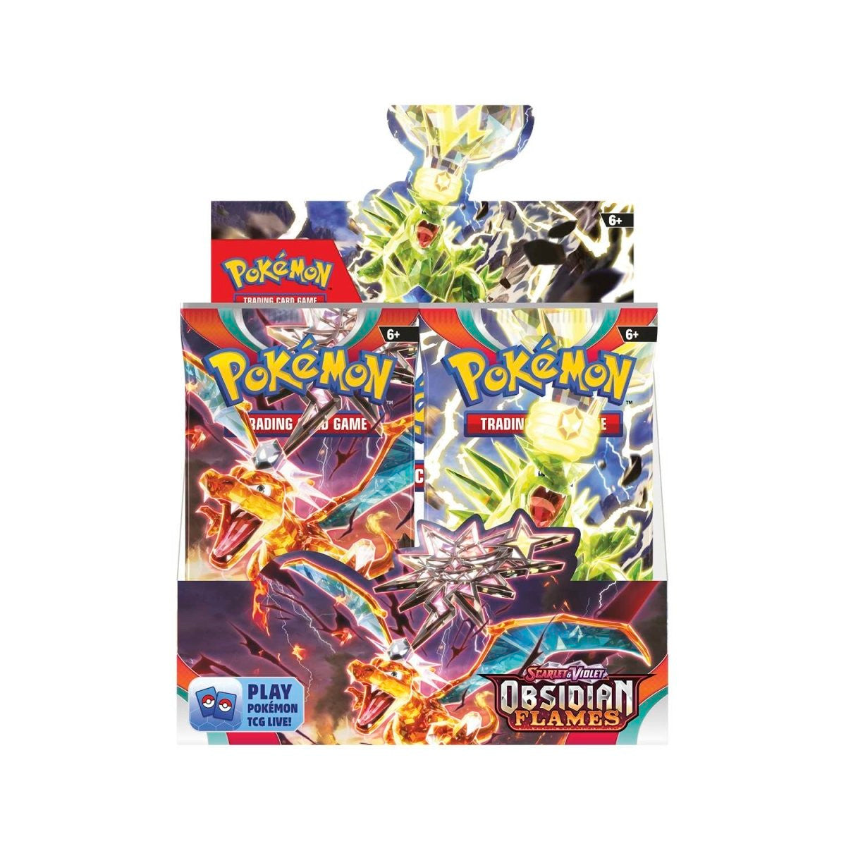 Trading Card Game Japanese TCG Scarlet and Violet - Obsidian Flames Booster Box – Rare and Exclusive Cards