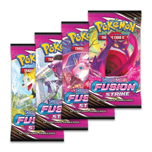 Trading Card Game TCG Fusion Strike Sealed Booster Packs SET 4 – Authentic Japanese Cards