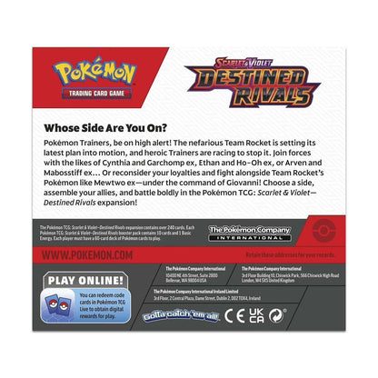 Trading Card Game TCG Scarlet and Violet - Destined Rivals Booster Display Box – Official TCG Product
