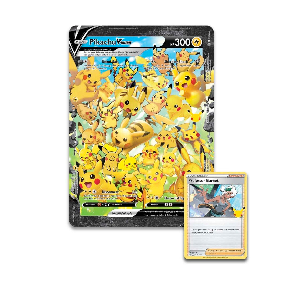 Trading Card Game TCG Pikachu V-Union Celebrations Special Collection Box 151 – Official TCG Product