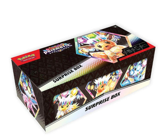Trading Card Game TCG Scarlet and Violet - Prismatic Evolutions Surprise Box – Official TCG Product