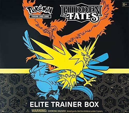 Trading Card Game TCG Hidden - Fates Elite Trainer Box – Complete Trainer Kit with Accessories