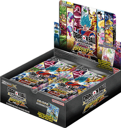 Trading Card Game Japanese Dragon Ball Super TCG - History of Z Booster Box (DBS-B27) – Rare and Exclusive Cards