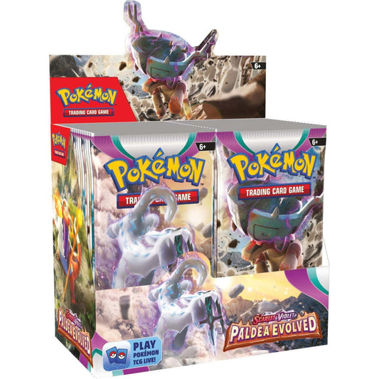 Trading Card Game Japanese TCG Scarlet and Violet - Paldea Evolved Booster Box – Rare and Exclusive Cards