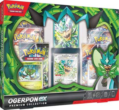 Trading Card Game TCG Ogerpon EX - Premium Collection Box – Official TCG Product